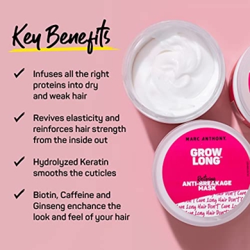Marc Anthony Grow Long Hair Mask - Deep Conditioning Magic