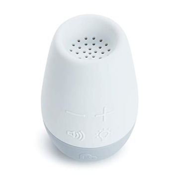 Munchkin Shhh… Baby Sleep Soother White Noise Sound Machine and Night Light, Portable for Travel, Blue