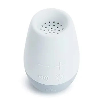 Munchkin Shhh… Baby Sleep Soother White Noise Sound Machine and Night Light, Portable for Travel, Blue