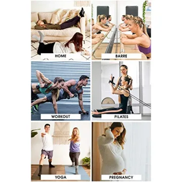 LA ACTIVE Non Slip Yoga Grip Socks for Men and Women