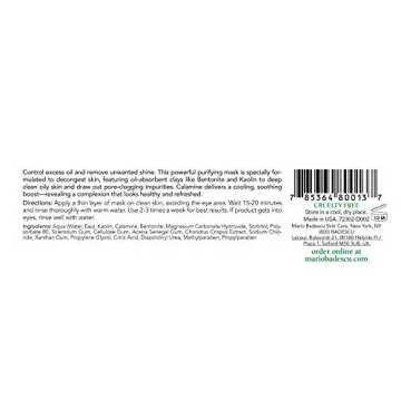 Mario Badescu Special Mask for Oily Skin, Clay Mask Face Care Ideal for Oily or Sensitive Skin, Oil-...
