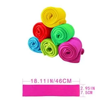 V28 Women Eighty’s Knitted Warm Leg Warmers - 2 Pack