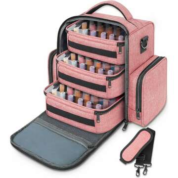 YOREPEK Nail Polish Organizer for 72 Bottles