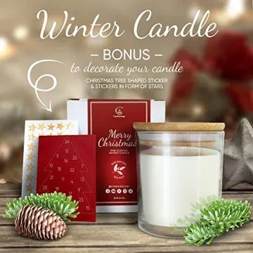 Fraser Fir Scented Candle - Perfect Holiday Gift for All