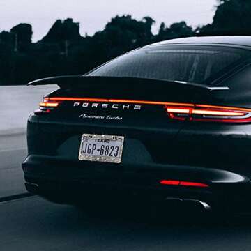 Bling License Plate Frame for Women,Sparkle Crystal Bedazzled Rhinestone License Plate Frames with 1400pcs Rhinestones, Handcrafted Crystal Premium Stainless Steel Frame with Screw Caps (White)