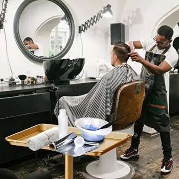 Retain Time Premium Aluminum Salon Tray, Sturdy Corrosion-Resistant Adjustable Tray is Used for Salon Tray on Wheels, Salon Tool/Color Tray, Beauty Spa Tray, Dentist Tray, Etc.…(Gold)