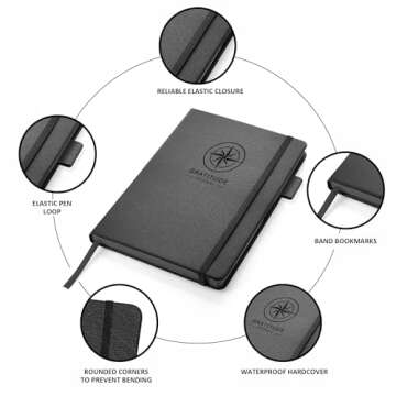 5 Minute Journal - Gratitude Journal - Self-Mastery Journal for Men - Reflection Manifestation Journ...