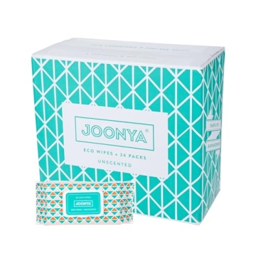 Joonya Baby Wipes - Non-Toxic, Earth-Friendly Baby Wipes for Calm, Healthy Skin - Fragrance Free Bab...