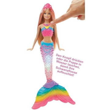 Barbie Dreamtopia Mermaid Doll with Light Up Tail