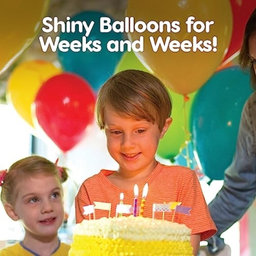 HI-SHINE Balloon Aerosol Spray 12oz - No Drips, Instant Gloss