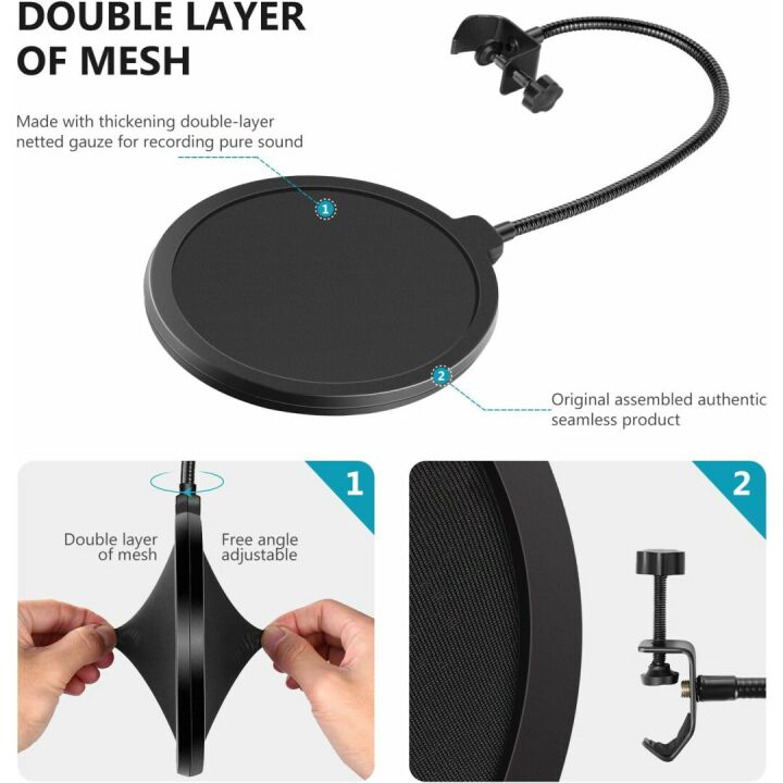 Neewer Pop Filter for Blue Yeti & Other Microphones