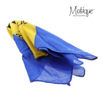 Motique Set of 3 Cotton Bandanas for Summer Style