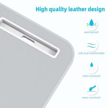 KLEAR Adjustable Laptop Bed Tray Desk with Storage