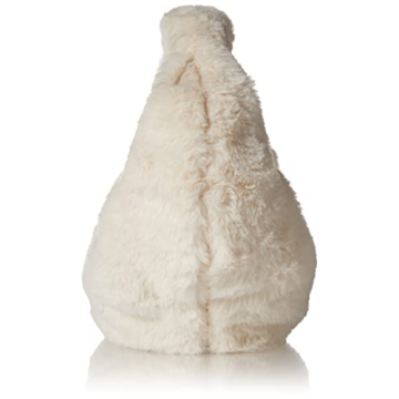 Addison Soft Volume Top Handle Bag Whisper White Fur
