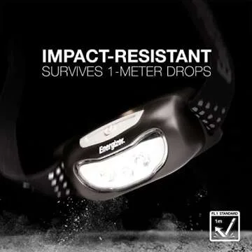 Energizer Universal Plus LED Headlamp for Camping and Outdoors