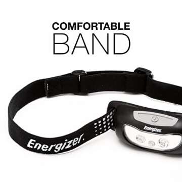 Energizer Universal Plus LED Headlamp for Camping and Outdoors