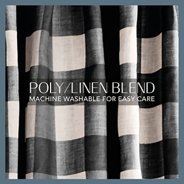 Elrene Grainger Buffalo-Check Blackout Window Curtain Panel