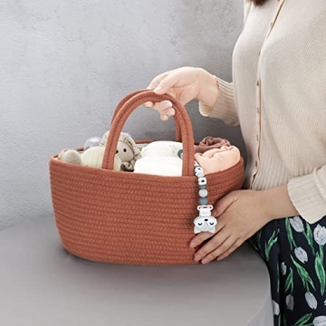 Chic Baby Diaper Caddy Organizer for Nursery Essentials