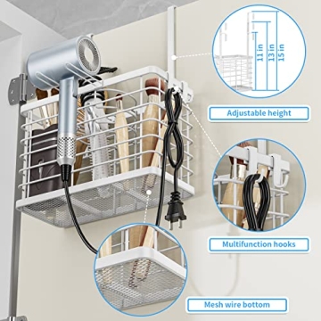 Stylish OVICAR Hair Dryer Holder 3-in-1 Organizer