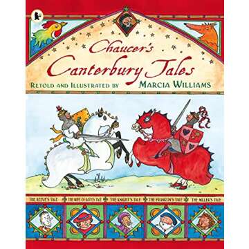 Engaging Illustrated Canterbury Tales by Marcia Williams