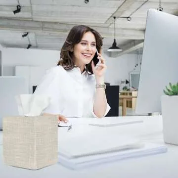 Stylish Tissue Box Cover for Home and Office Décor