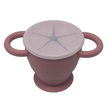 Snack Attack II Collapsible Silicone Snack Cup for Toddlers