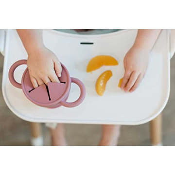 Snack Attack II Collapsible Silicone Snack Cup for Toddlers
