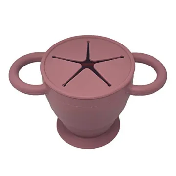 Snack Attack II Collapsible Silicone Snack Cup for Toddlers