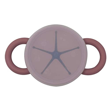 Snack Attack II Collapsible Silicone Snack Cup for Toddlers