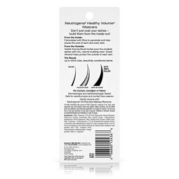 Neutrogena Volume Lash-Plumping Mascara Carbon Black 0.21 oz