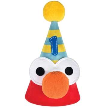 Fun Everyday Sesame Street Deluxe Cone Hat - 7" x 5" - Perfect for Parties and Playdates