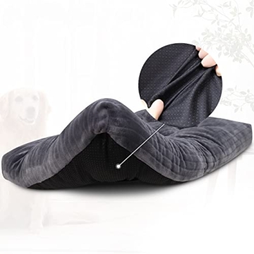 Washable Dog Crate Bed for Large Dogs Fluffy Comfy