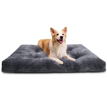 Washable Dog Crate Bed for Large Dogs Fluffy Comfy
