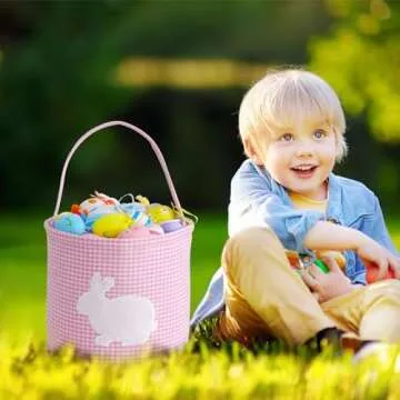 Enchanting EMBRUNIOICE Bunny Easter Basket for Every Occasion