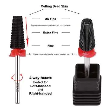 PANA 5 in 1 Nail Drill Bit for Acrylic & Gel Nails