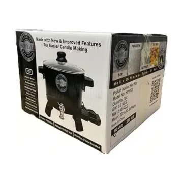 Wax Melter for Candle Making, Extra Large Tank Holds Approximately 7 Qts of Melter Wax, Will Melt All Types of Wax