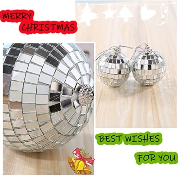 8" Mirror Disco Ball for Stunning Party Decorations