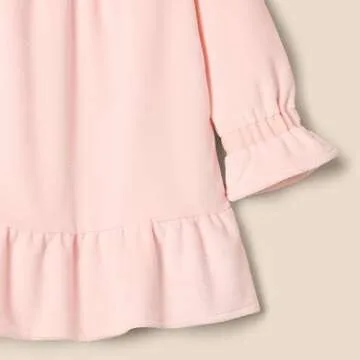 Amazon Essentials x Sofia Grainge Baby Girls' Longsleeve Corduroy Dress, Light Pink, 0-3 Months