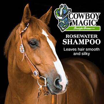 Cowboy Magic Rosewater Shampoo + Conditioner 32 Ounce Each