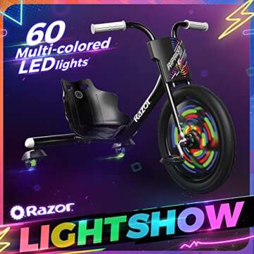 Razor - RipRider 360 Lightshow - Black - FFP (20036517)