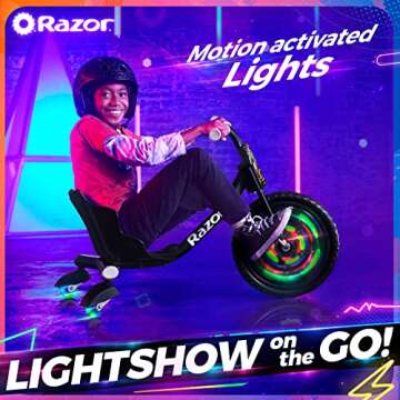 Razor - RipRider 360 Lightshow - Black - FFP (20036517)