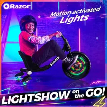 Razor - RipRider 360 Lightshow - Black - FFP (20036517)