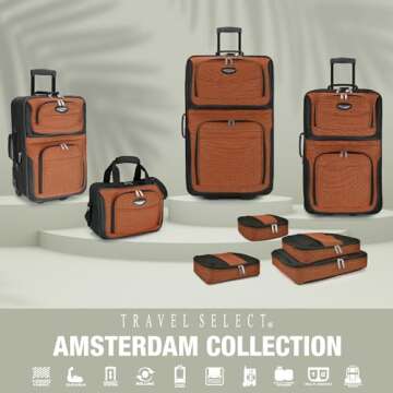 Durable Travel Select Amsterdam Expandable Luggage Set