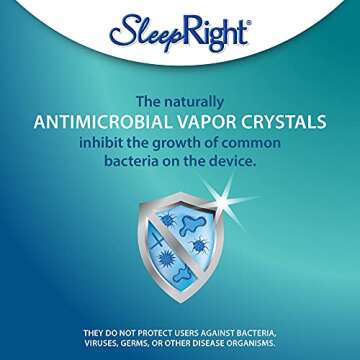 SleepRight Intra-Nasal Vapor Inhaler for Congestion Relief