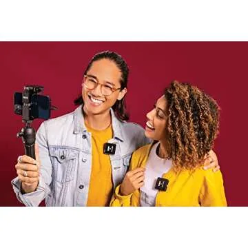 Rode Wireless GO 2 Dual Compact Digital Wireless Microphone System for Filmmaking, Content Creation, Vlogging, Broadcasting, and Interviews