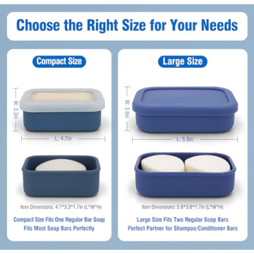 Compact Leakproof Travel Soap Case for All Occasions