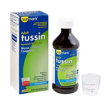 Sunmark Tussin Expectorant for Mucus and Chest Congestion