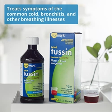 Sunmark Tussin Expectorant for Mucus and Chest Congestion