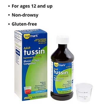 Sunmark Tussin Expectorant for Mucus and Chest Congestion