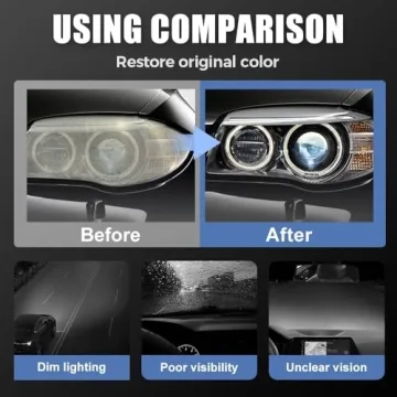 Fqwrus Headlamp Restoration Kit for Cloudy Headlights